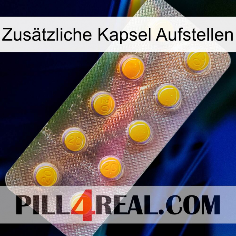 Zusätzliche Kapsel Aufstellen new11